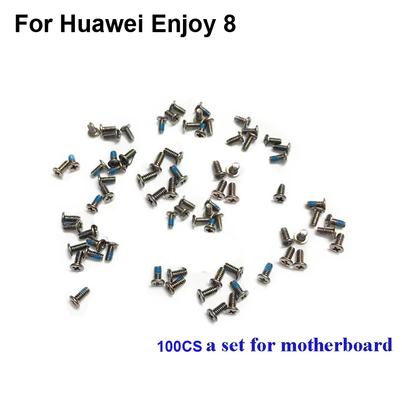 

100PCS a Set Screw For Huawei Enjoy 8 mainboard motherboard Cover Screws Repair Parts For Huawei Enjoy8