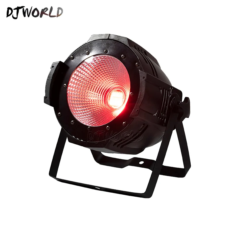 DJworld 100 Вт C0B светодиодный Par свет RGBWA + UV 6в1 смешанный и фиксированный разъем для