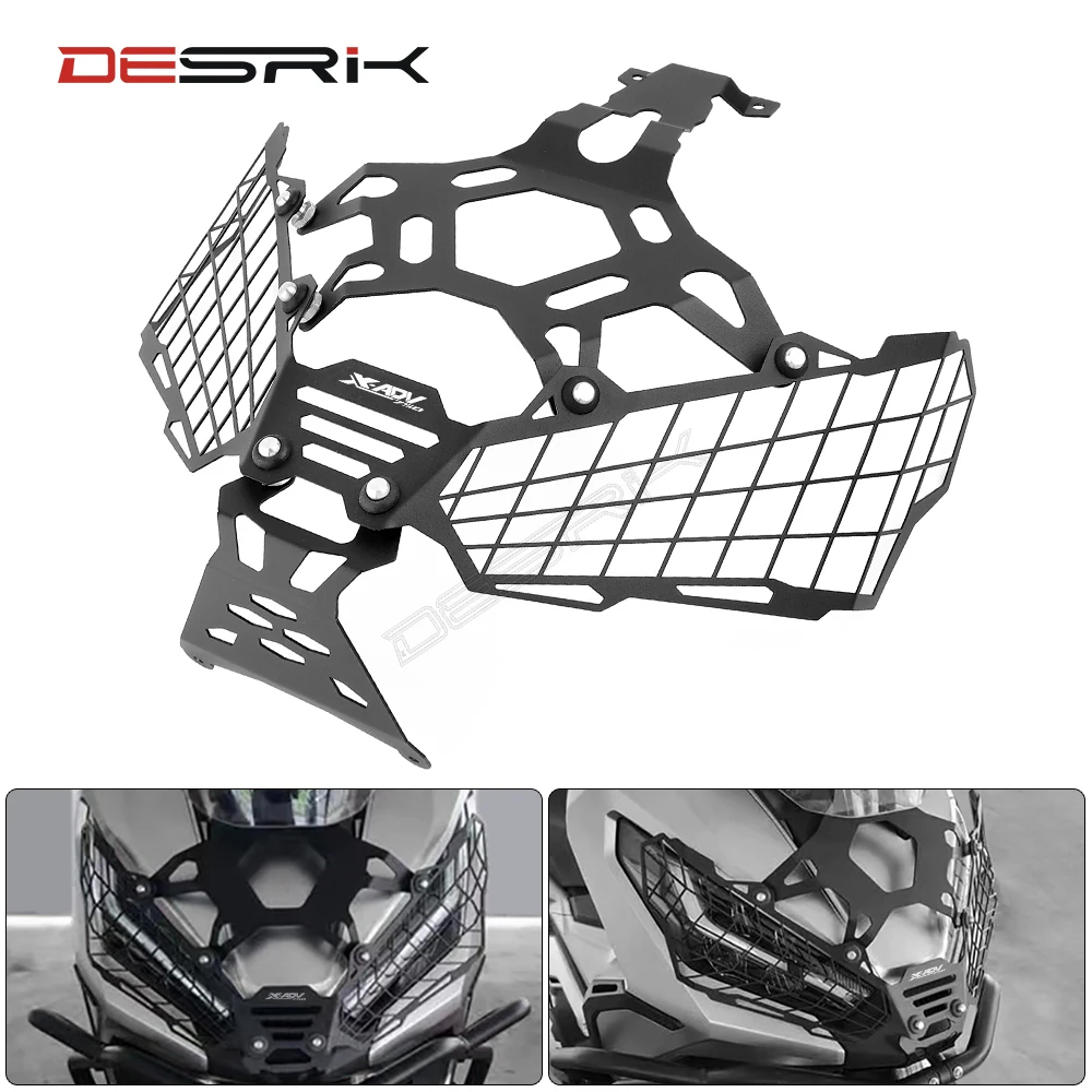 

NEW For HONDA X-ADV 750 XADV 750 XADV750 2021 Motorcycle Headlight Grille Guard Cover Head Light Lamp Protector Accessories