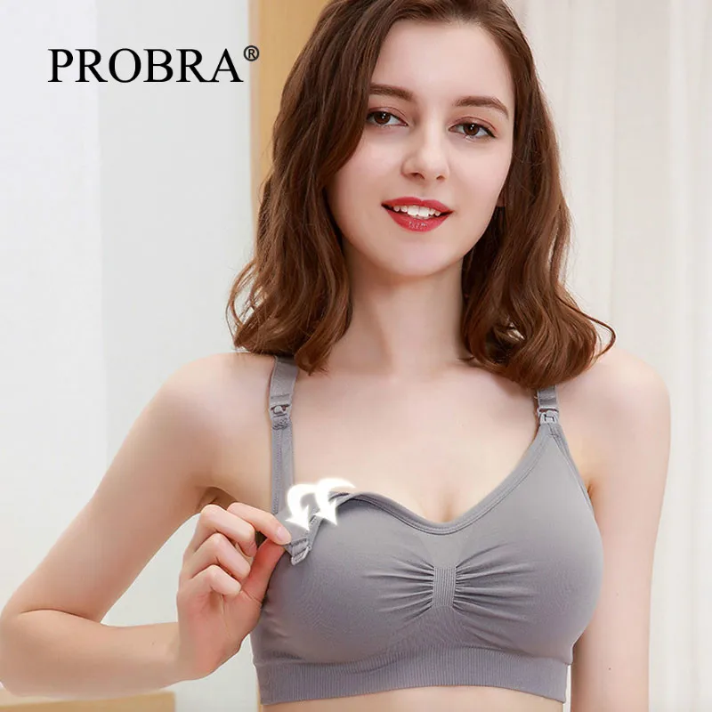 Женский бюстгальтер для кормящих мам тонкий эластичный кормления комплект