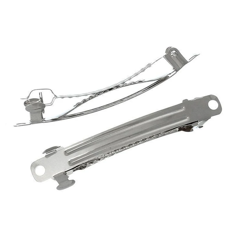 10 шт. металлическая заколка для волос Автоматическая Спринг Заколки Пустые