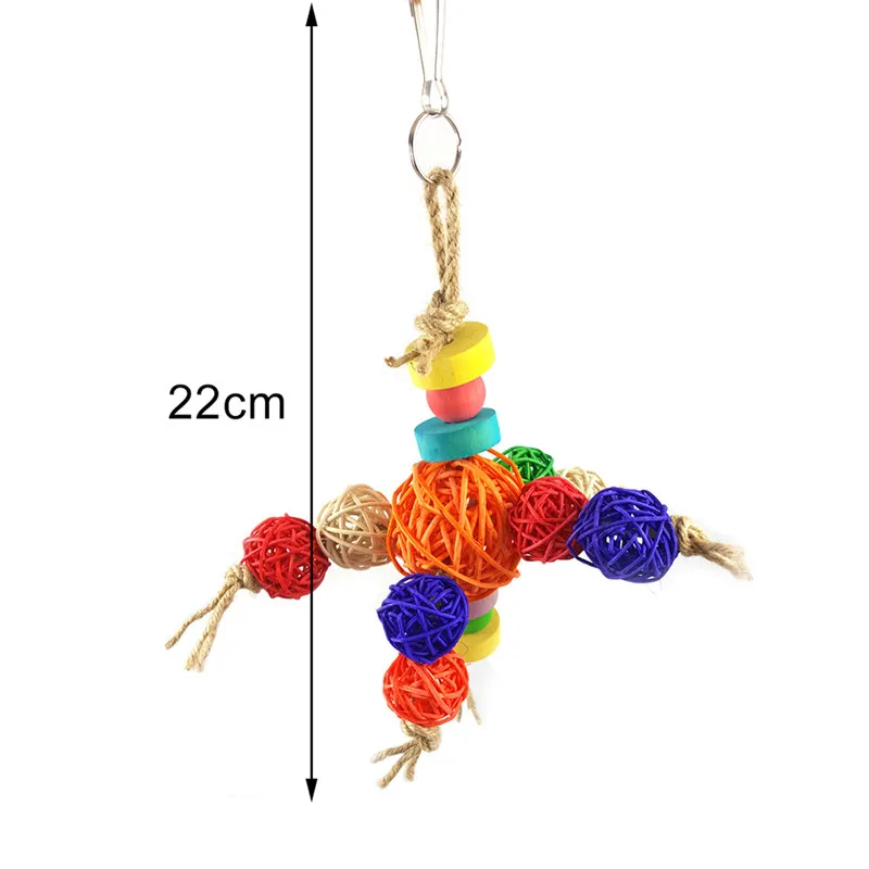 Ротанговая веревка с шариками сформированная игрушка робот жевательные игрушки