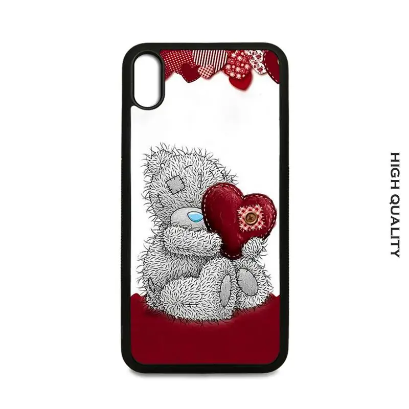 

High Quality Lovely Teddy Bear Soft TPU Hard PC Mobile Phone Case Cover For IPhone 12 11 Pro Max Xs X Xr 7 8 6 6s Plus Se 2020