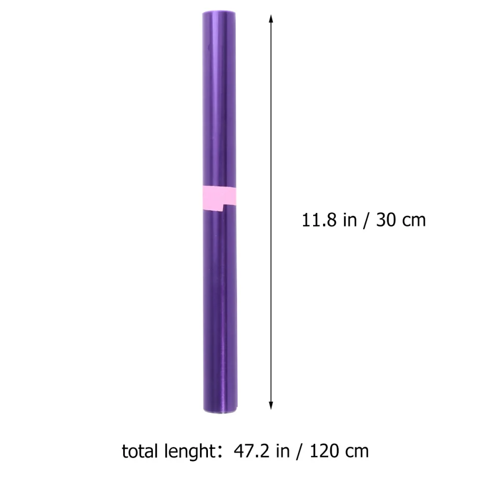 

30 120CM Self Adhesive Headlights Tail Lights Fog Lights Tint Vinyl Film (Purple)