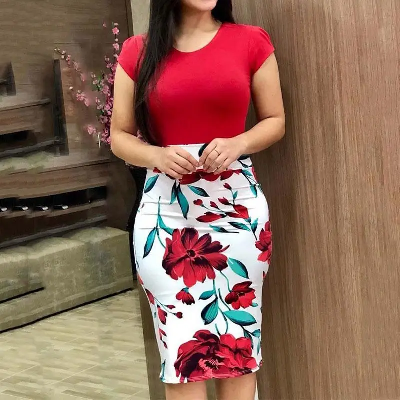 Женское вечернее платье-карандаш до колена элегантное платье большого размера с