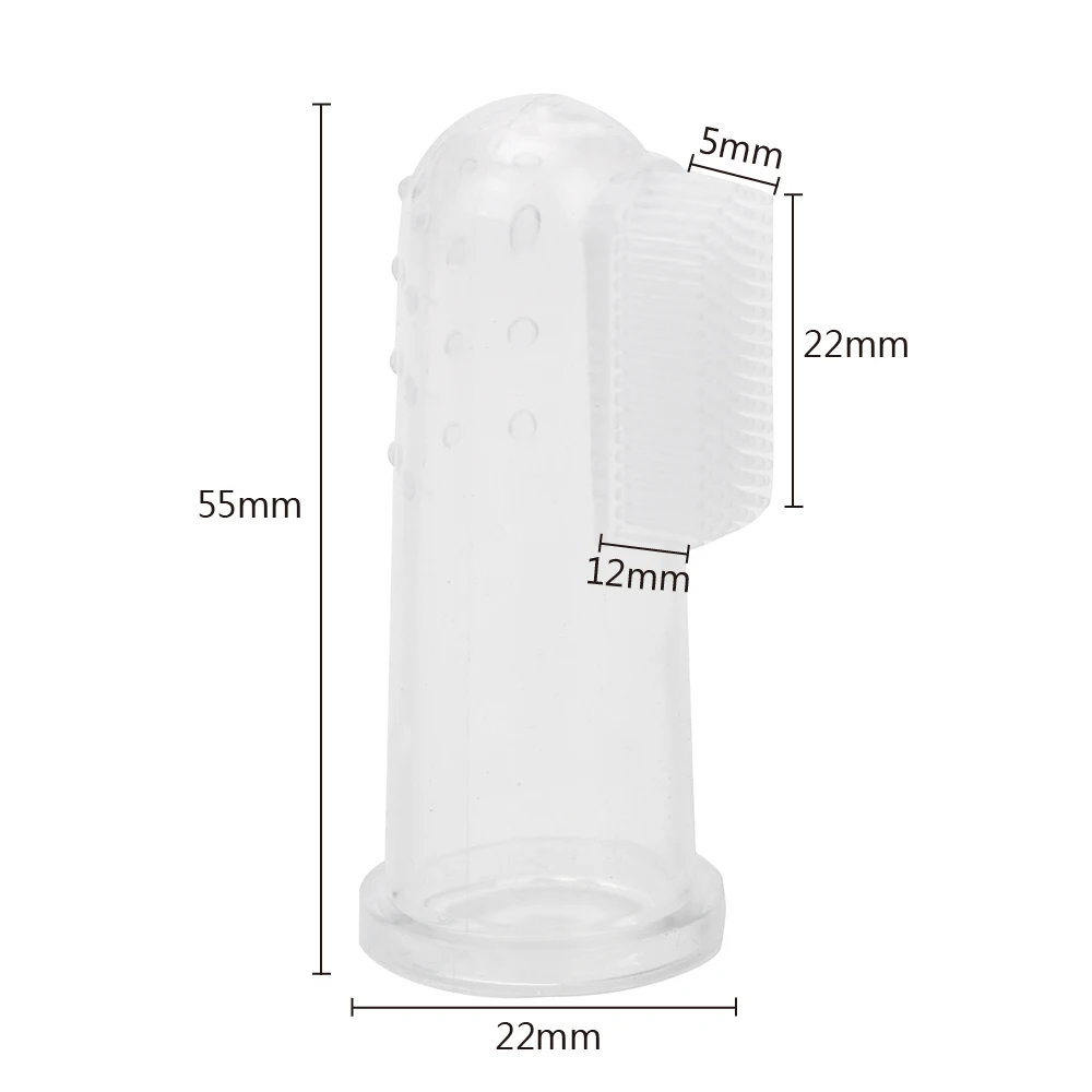 

Dog Toothbrush Soft Silicone Pet Finger Toothbrush 3 Pieces Pet Supplies Dogs Cats Tooth Cleaning Tools