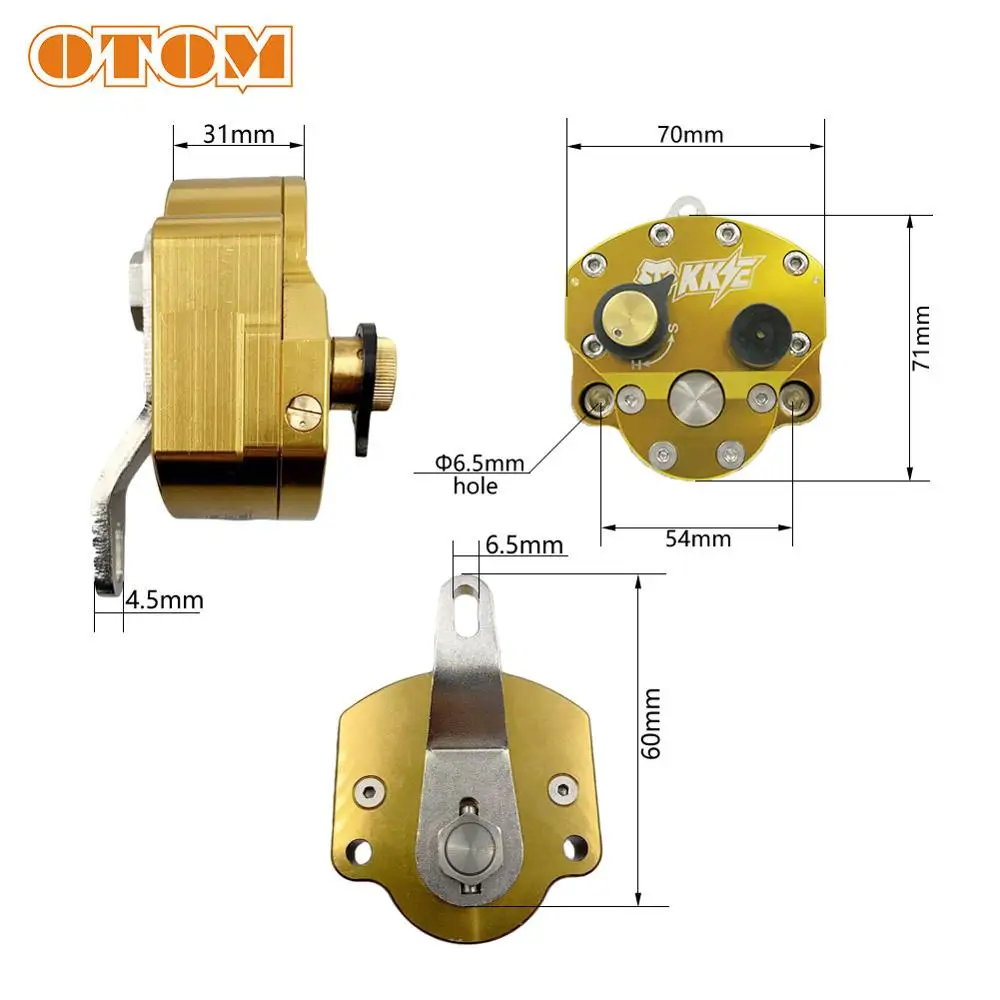 Стабилизатор руля OTOM Универсальный Регулируемый стабилизатор для KTM HONDA YAMAHA