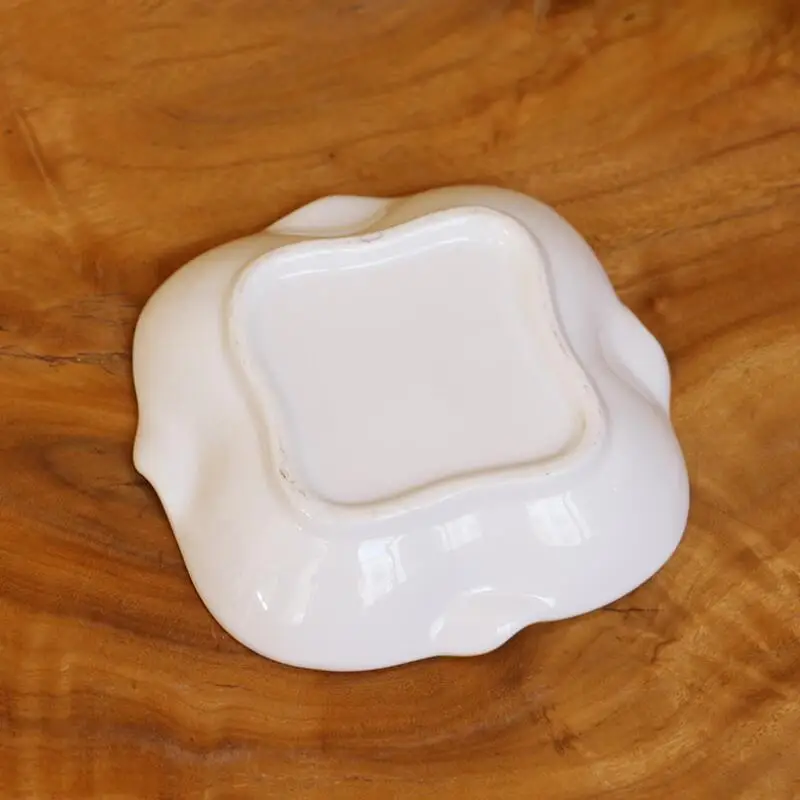 Деликатная ручная роспись пластина Пепельница держатель ювелирных украшений