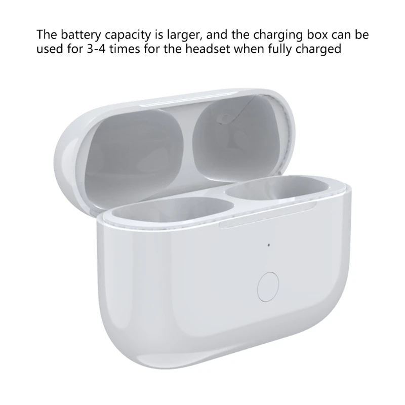 Замена Беспроводной зарядный чехол Коробка для Airpods Pro Bluetooth наушники 660 мА/ч