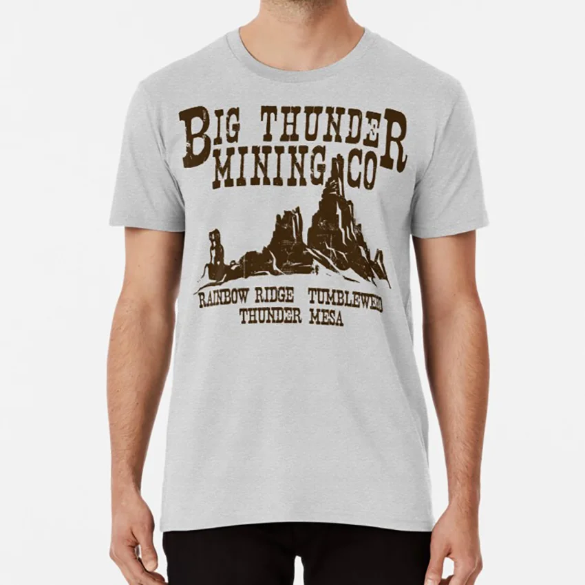 Футболка Big Thunder Mining Co горная горка big thunder|Мужские футболки| |