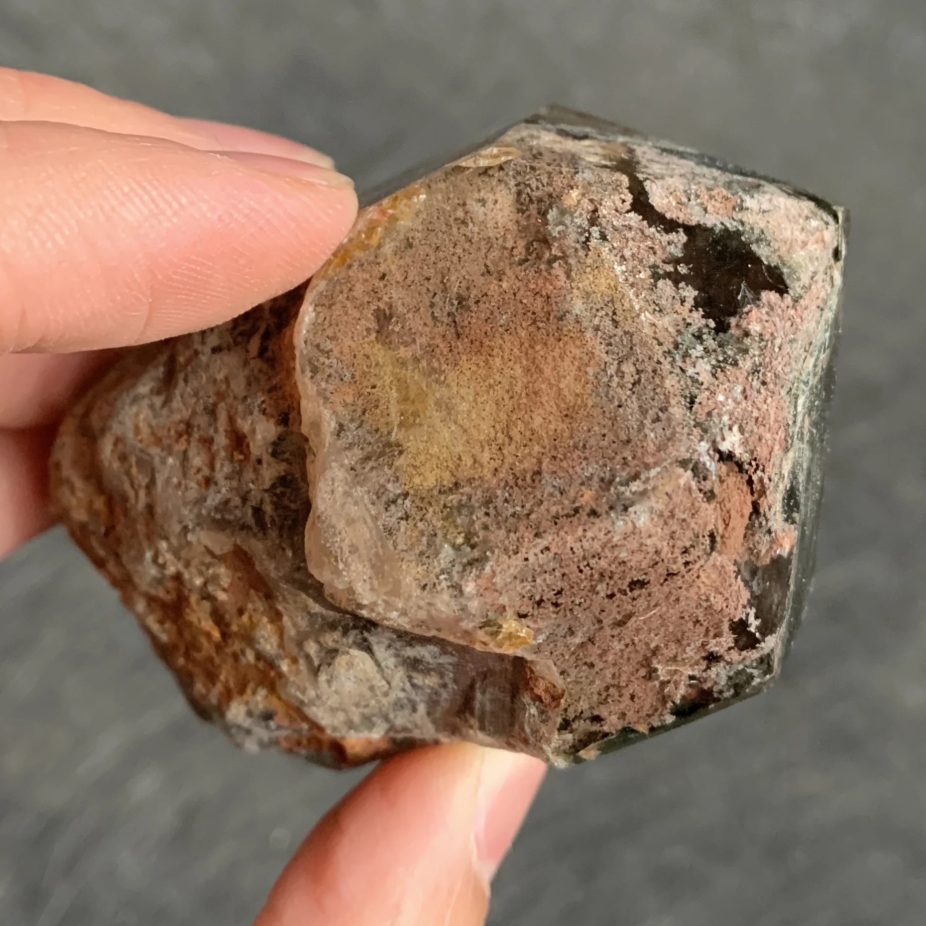 

147 г натуральный кварц рутилированный Зеленый Фантом палочка ТОЧКА украшения полированный Кристалл Рейки Восстанавливающий обелиск W81