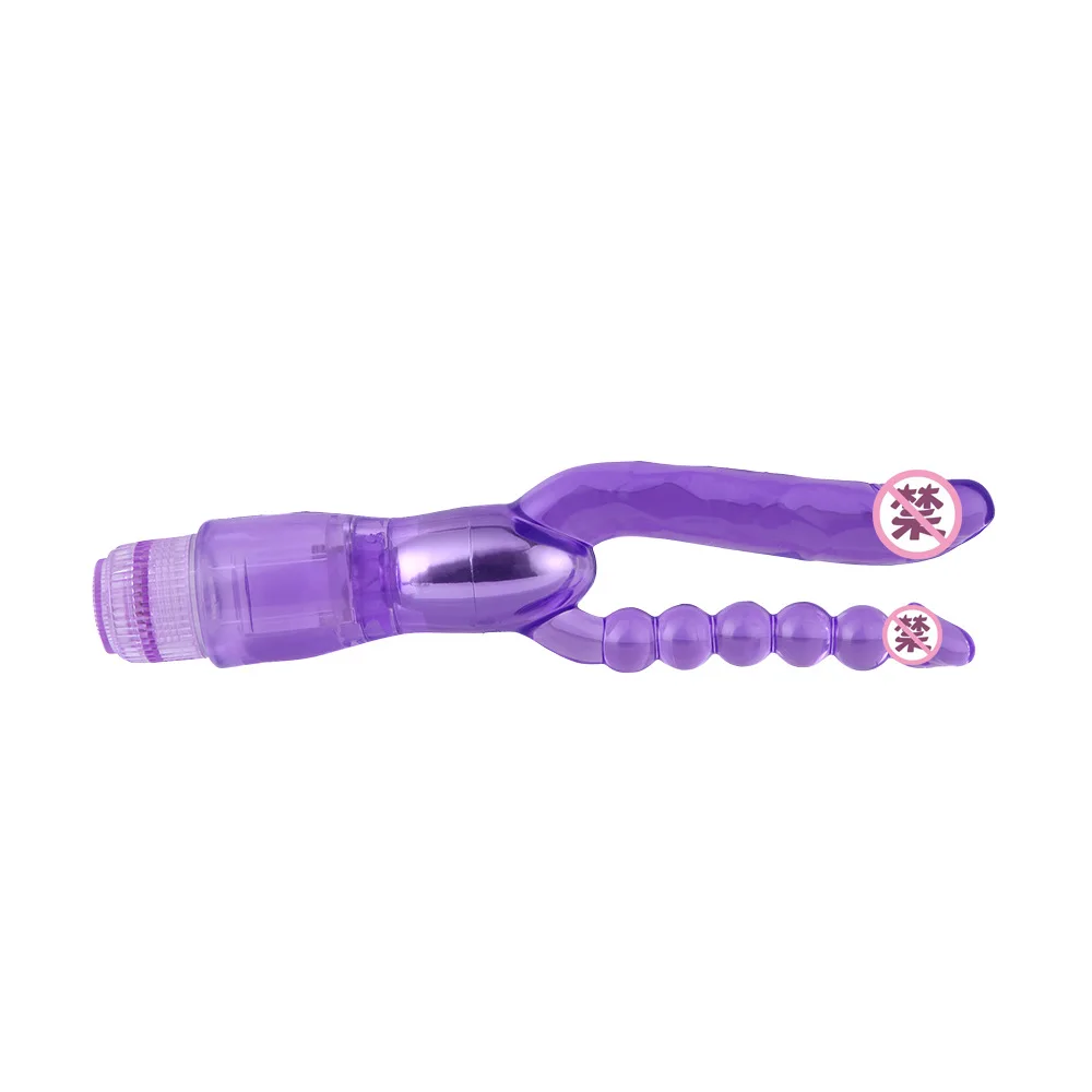 Женский G-spot анус двойной стимуляции AV палочка для мастурбации массаж Вибратор для взрослых