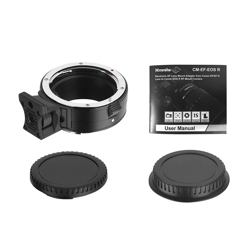 Commlite CM-EF-EOS R Lens Mount Adapter Ring Electronic Auto Focus with IS Function Aperture Control for Canon EF/EF-S | Электроника
