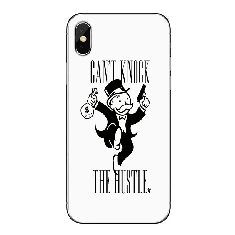 Не могу стучать hustle Art Quote TPU Прозрачный чехол для iPod Touch Apple iPhone 4 4s 5 5S SE 5C 6 6S 7 8 X XR XS