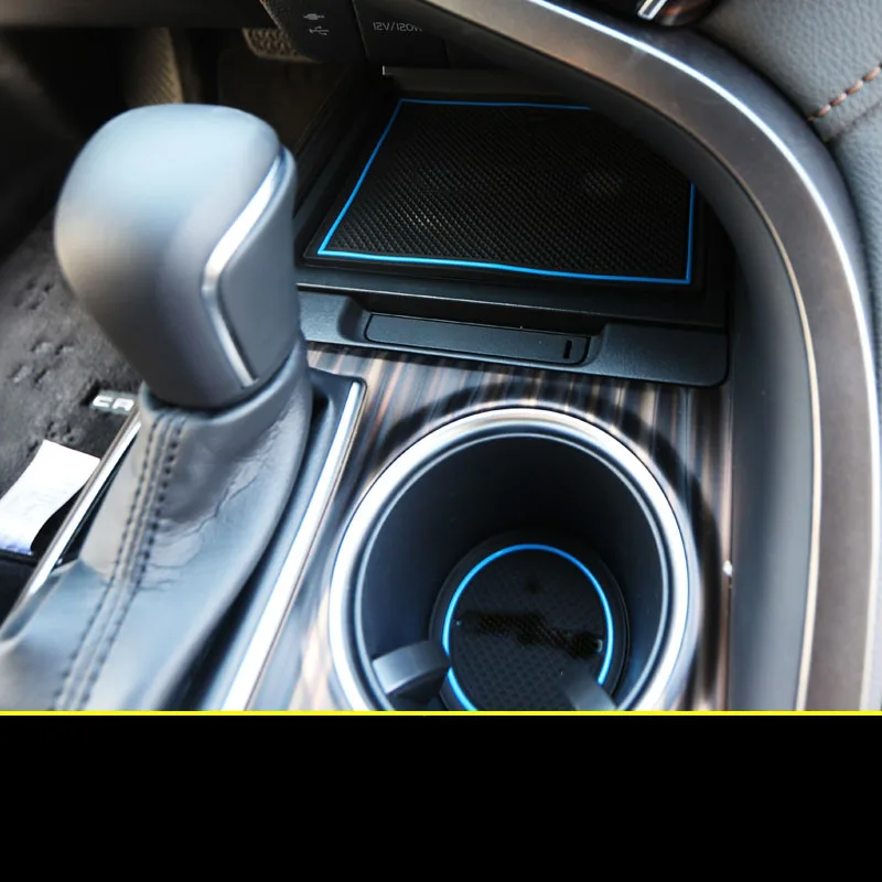 Lsrtw2017 латексный Автомобильный Дверной слот автомобильный коврик для рамки чашки