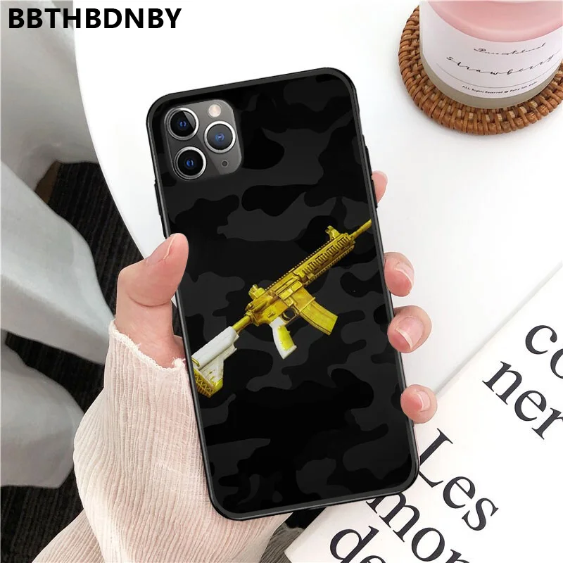 Чехол для телефона PUBG Мягкий Силиконовый ТПУ чехол iPhone 11 pro XS MAX 8 7 6 6S Plus X 5 5S SE XR |