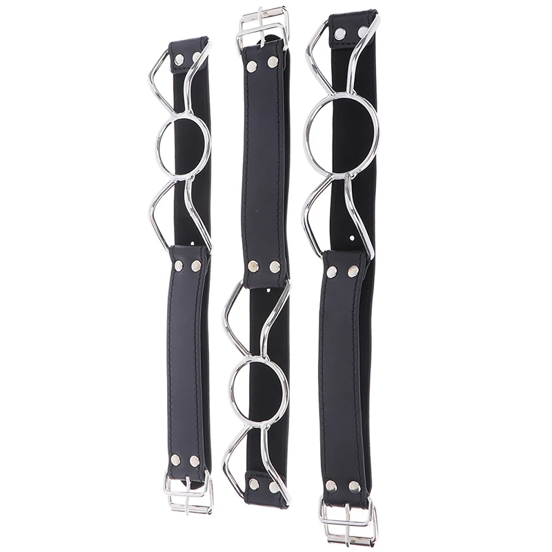 Leather Sex Toys Ring Gag Flirting For Couples Open Mouth With O-Ring Bondage BDSM Adult Erotic Play | Красота и здоровье