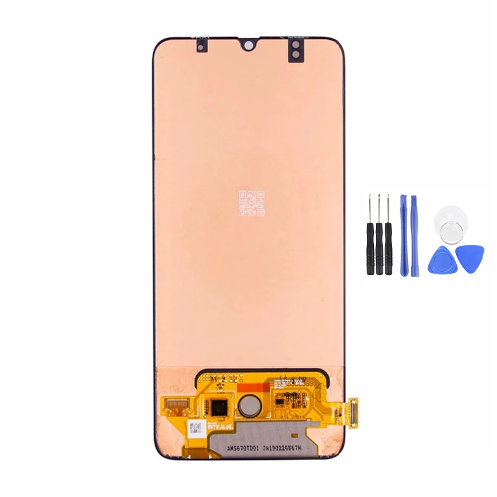 Сменный экран в сборе для Samsung Galaxy A70 SM A705 ЖК-дисплей сенсорный дигитайзер с рамкой