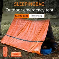 waterproof lightweight thermal emergency sleeping bag bivy sack survival blanket bags emergency tent emergency kit supplies