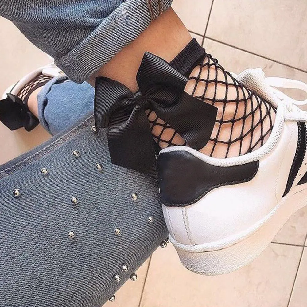 4 Новый 2019 Для женщин пикантные черные сапоги из сетчатого материала короткие