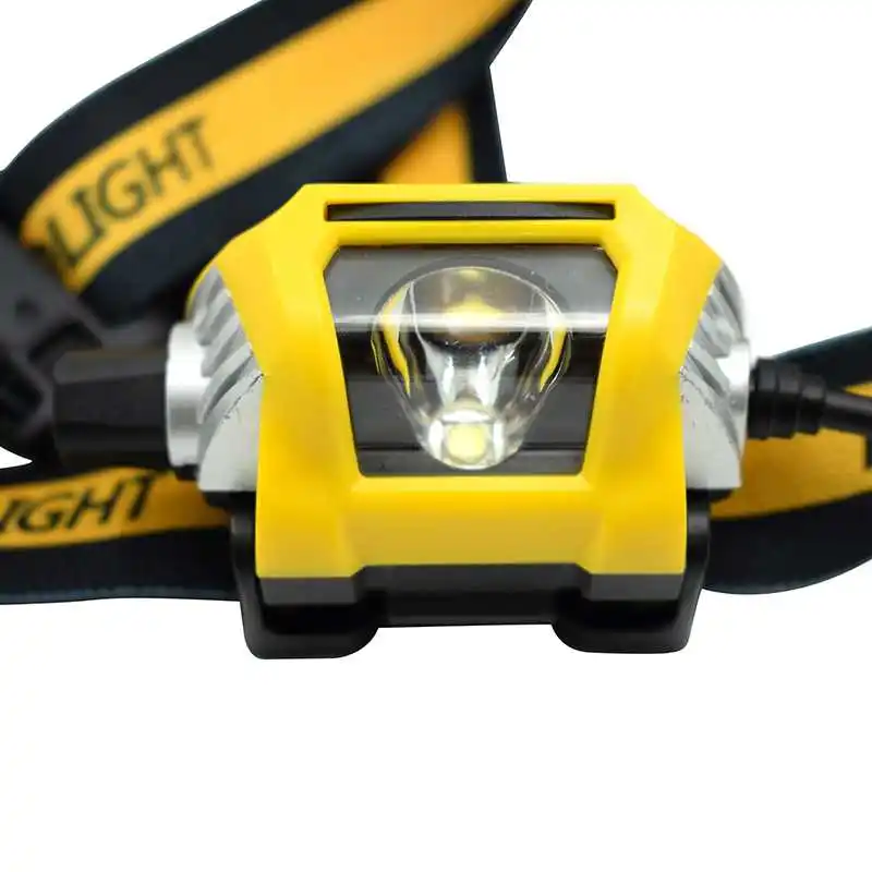 XML L2 U2 USB Перезаряжаемый водонепроницаемый налобный фонарь 18650 головной белый