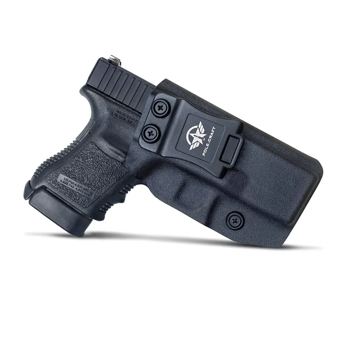 

Glock 30S Holster IWB Kydex for Glock 30S Pistol - Inside Waistband Concealed Carry - Adj. Widened Entrance - No Wear, No Jitter