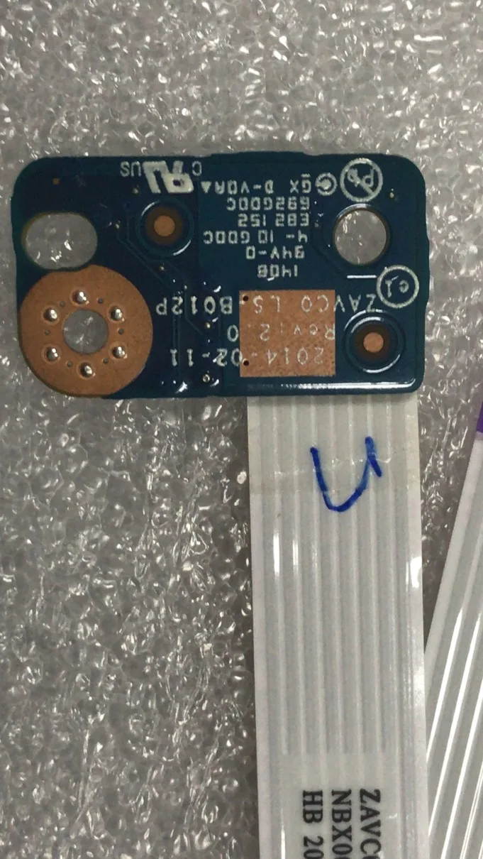 Оригинальный новый для DELL LS-B012P 5547 5548 5545 светодиодный свет кабель платы питания