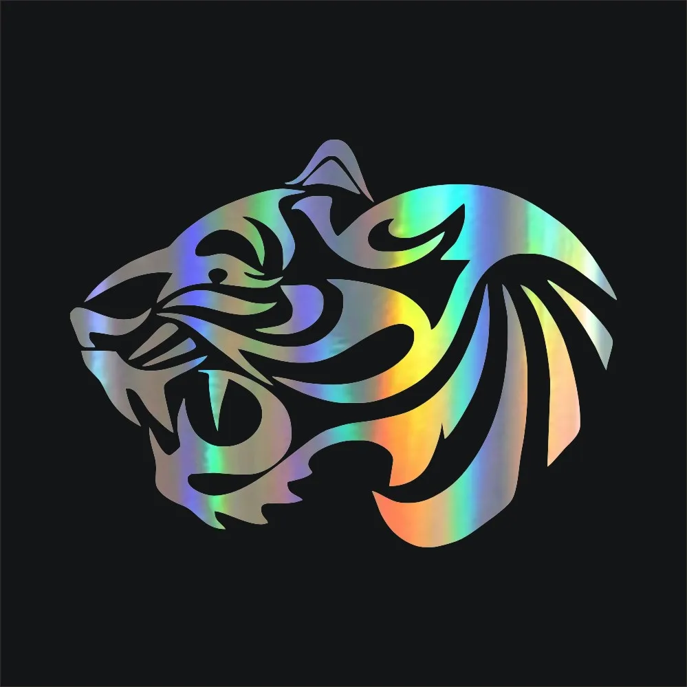 WIPERSIGNS Ferocious наклейки и на бампер автомобиля с тигром виниловые для украшения