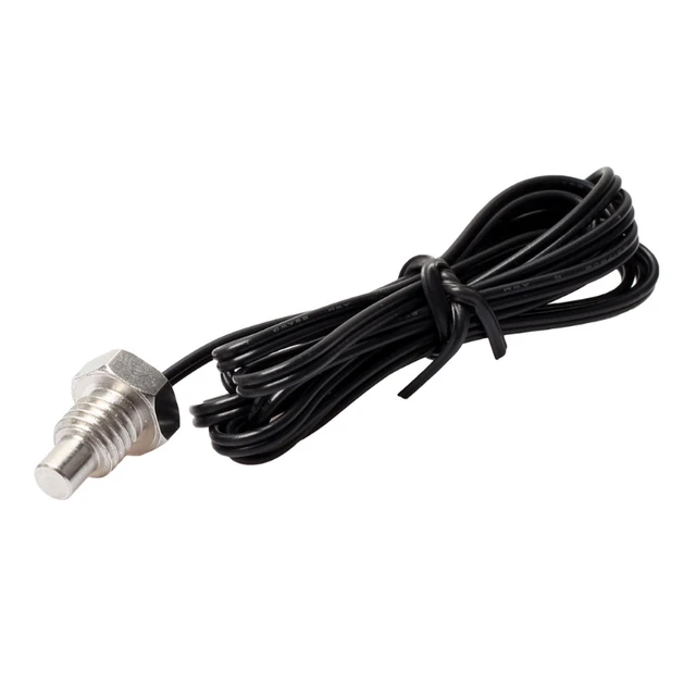 10Pcs 1 Meter Waterproof Temperature Sensor Probe, Stainless Steel 10K