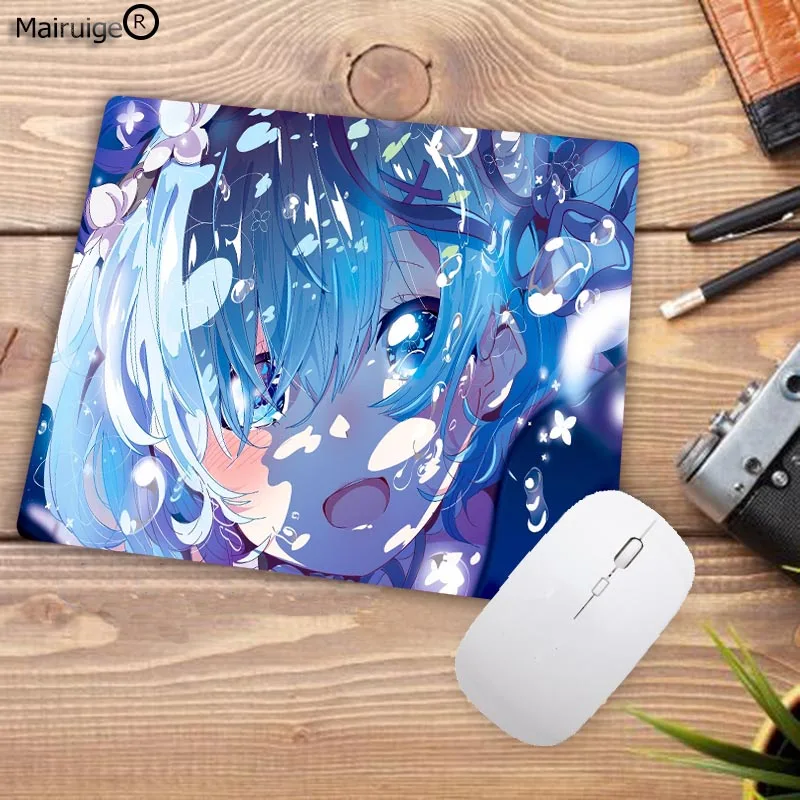 Mairuige большая акция Rem Re Zero Аниме девушка прочный Аниме Коврик для мыши версия Коврик для Мыши Компьютерный игровой коврик для мыши геймер игровой коврик - Цвет: 180mmX220mmX2mm
