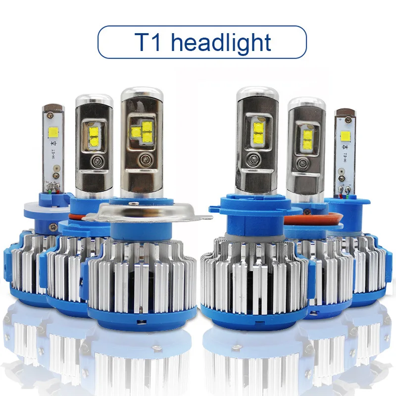 2 шт. H1 H3 H4 H7 Led H8 H9 H11 HB3 9005 HB4 9006 H10 светодиодный головной светильник s 12V 24V 35W 4000LM