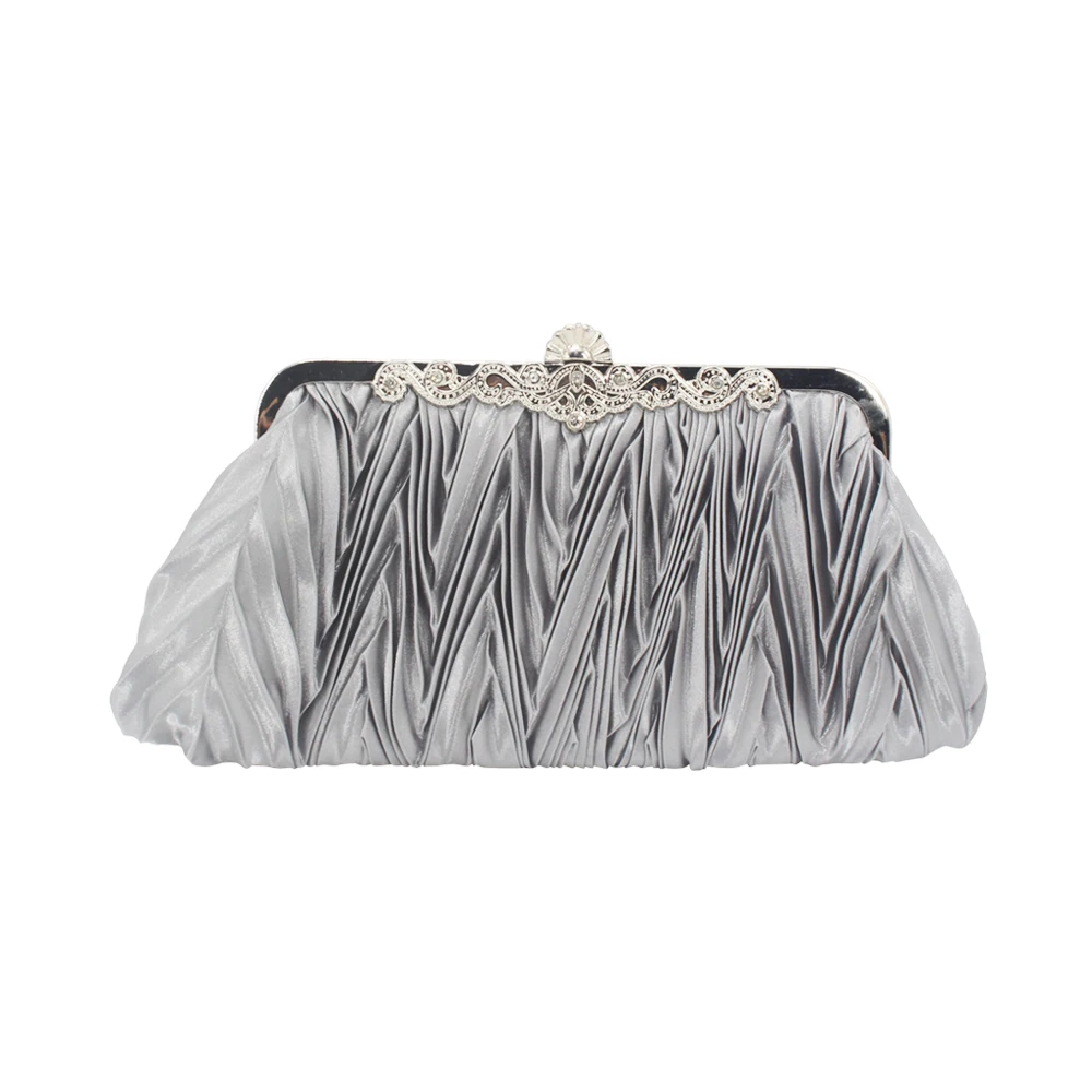 

2019 new model Wedding pleated Evening bag Crossbody Clutch bag shoulder bag.