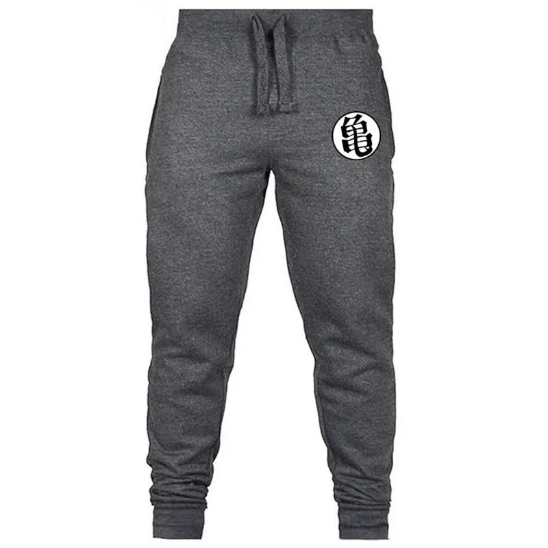 

Men's jogger sports trousers printed feet pants winter fitness running pants cotton breathable oxygen and velvet warm trousers
