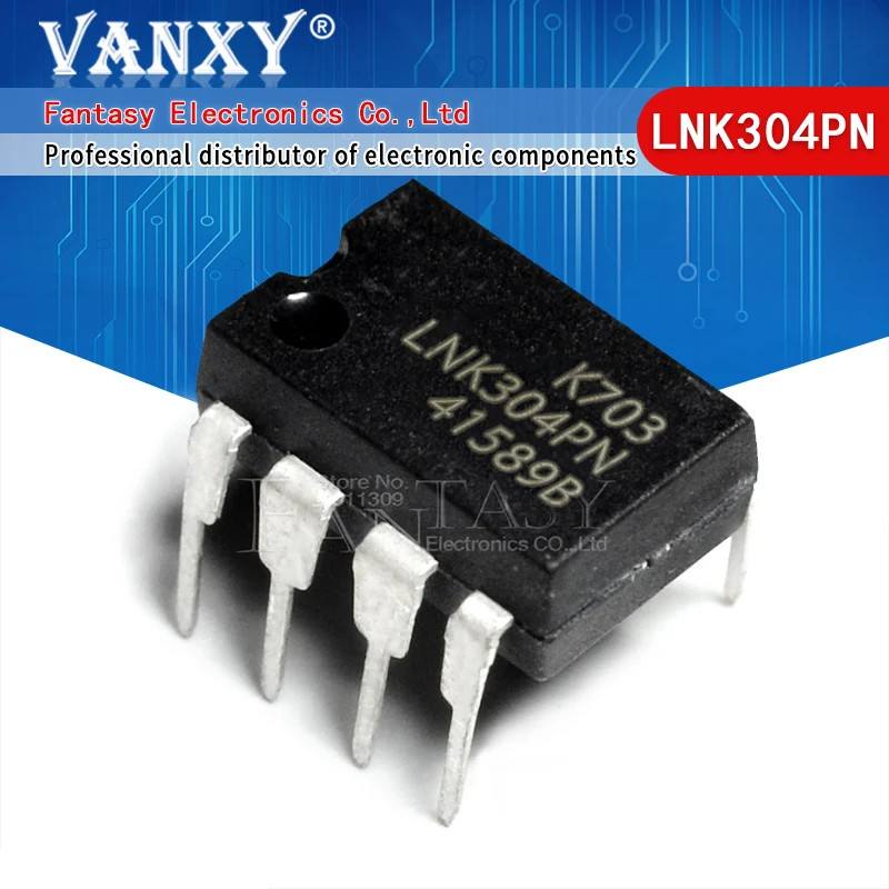 

10PCS LNK304PN DIP7 LNK304P DIP LNK304 DIP-7 304PN new and original IC