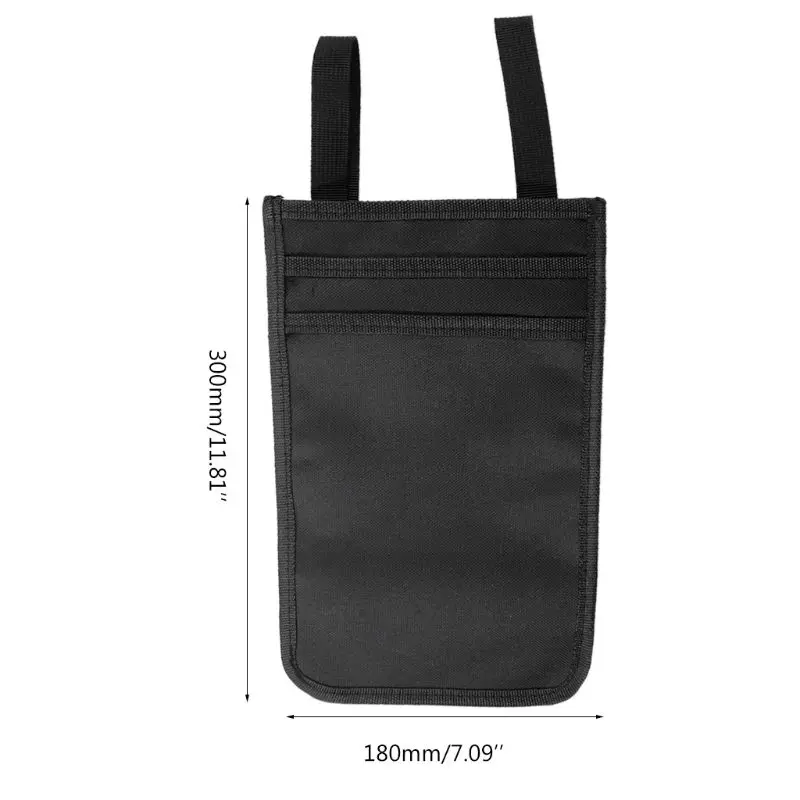 

Walking Stick Hanging Bag Pouch Tote Broken Leg Forearm Crutches Use Phone Bottle Storage Pockets Ergonomic Crutch