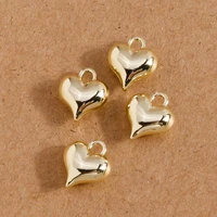 8pcs 911mm zinc alloy love heart charms pendants for jewelry making diy necklace earrings bracelet handmade jewelry accessories