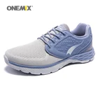 Мужские беговые кроссовки ONEMIX, дышащие легкие спортивные кроссовки в стиле ретро, трендовая спортивная обувь для прогулок и треккинга на открытом воздухе