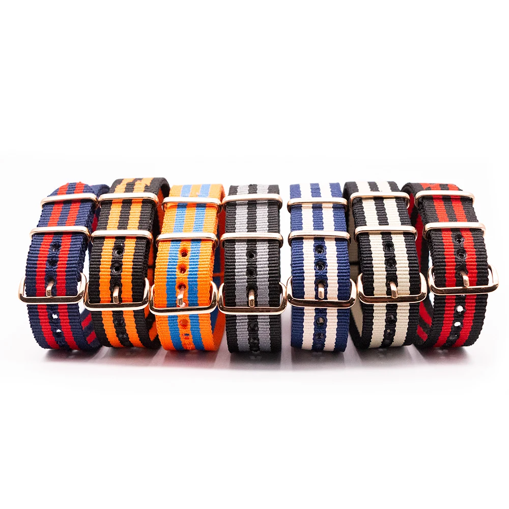 

Watch Strap 18mm 20mm 22mm 24mm Belt Nylon Quick Release Watch Bands for Men Women Soft Breathable Durable Wristband