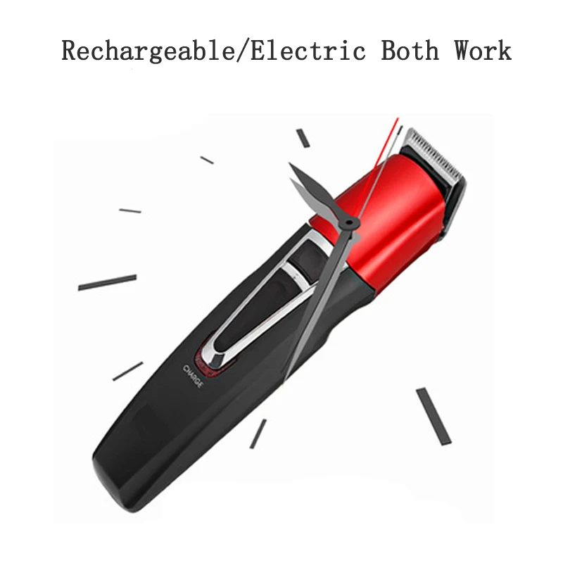 Электрическая машинка для стрижки волос профессиональный портативный