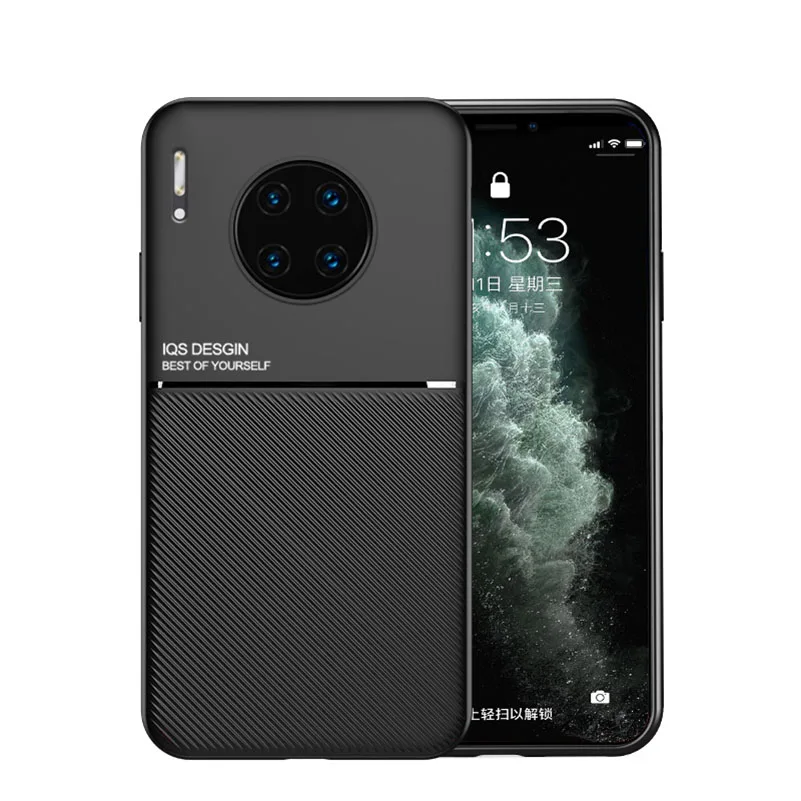 

Luxury Leather Case For Huawei Mate 30 20 Pro 10 P20 P30 P40 Lite P10 Plus Magnetic Car Cover For Huawei Nova 5T 5 6 7 Pro Case