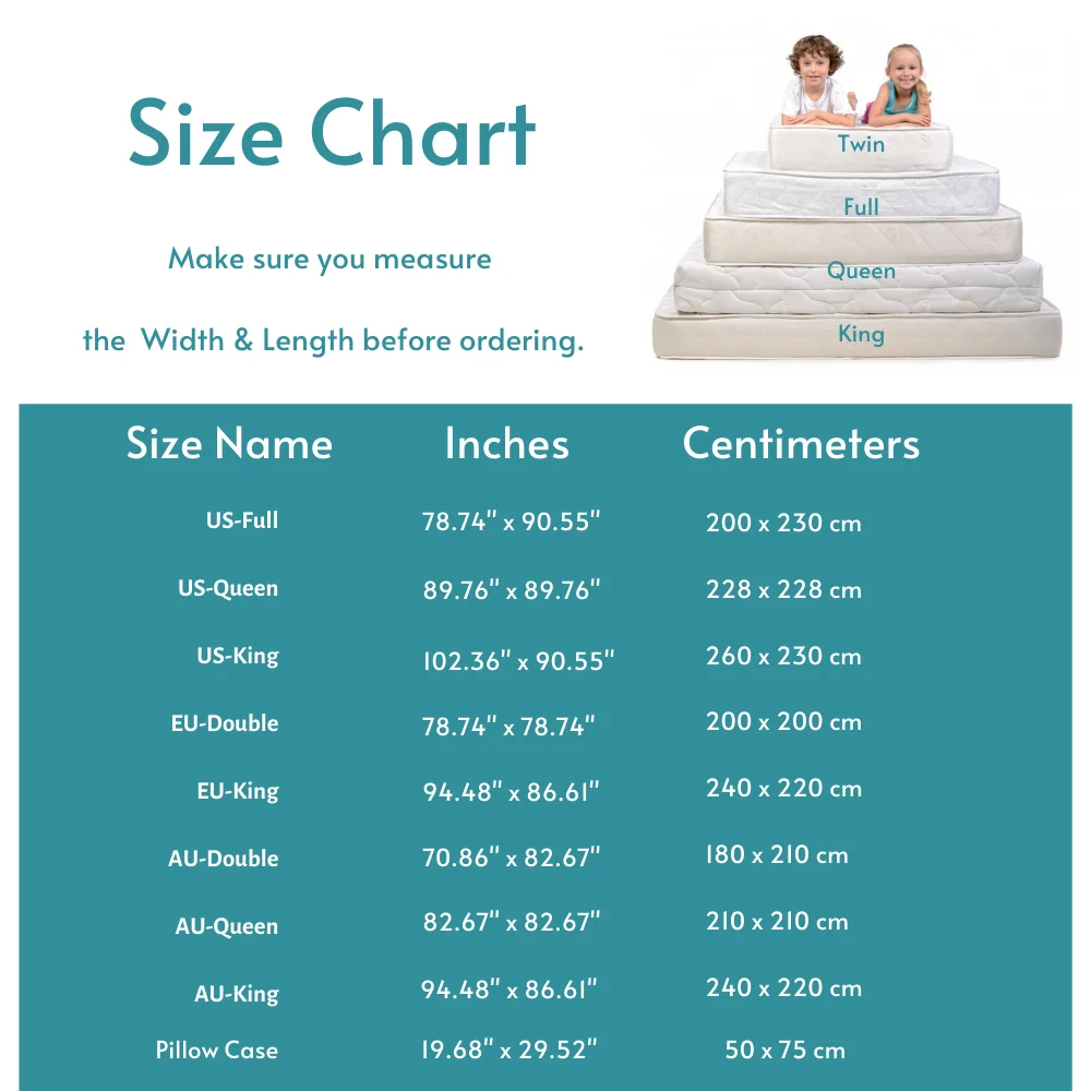 ADOREHOUSE 3 шт. постельных комплектов печатных постельное белье Подушка Чехол Queen/King