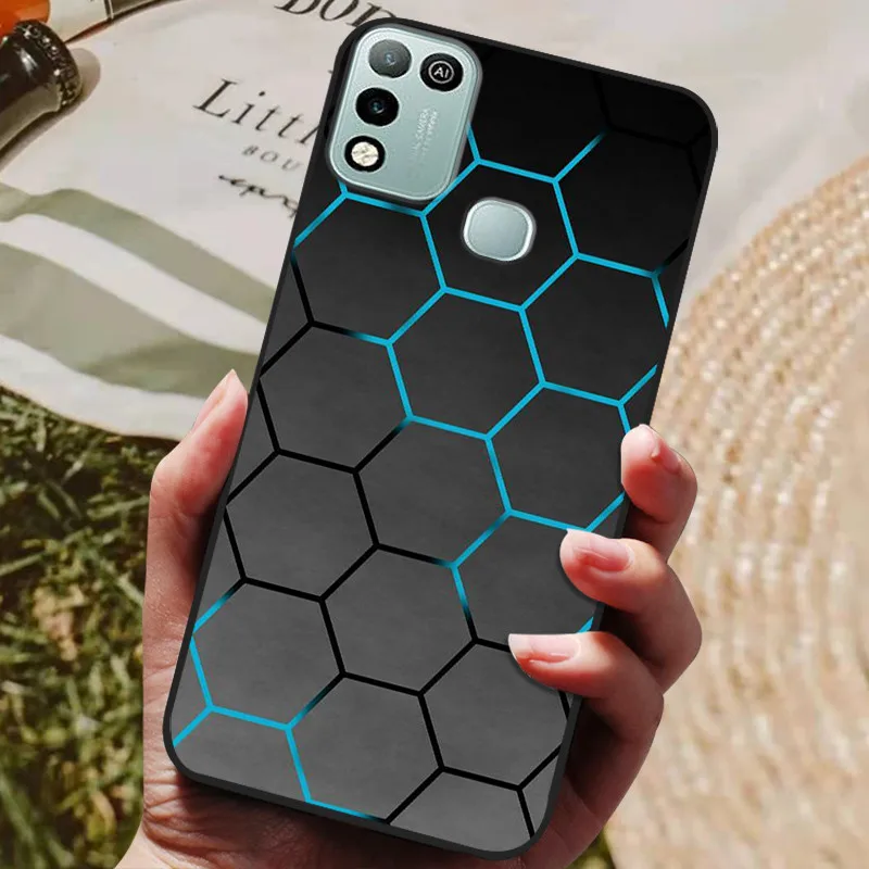 for infinix hot 11 play case silicone soft back cover for infinix hot11 play phone cases on infinix hot 10 play tpu coque free global shipping