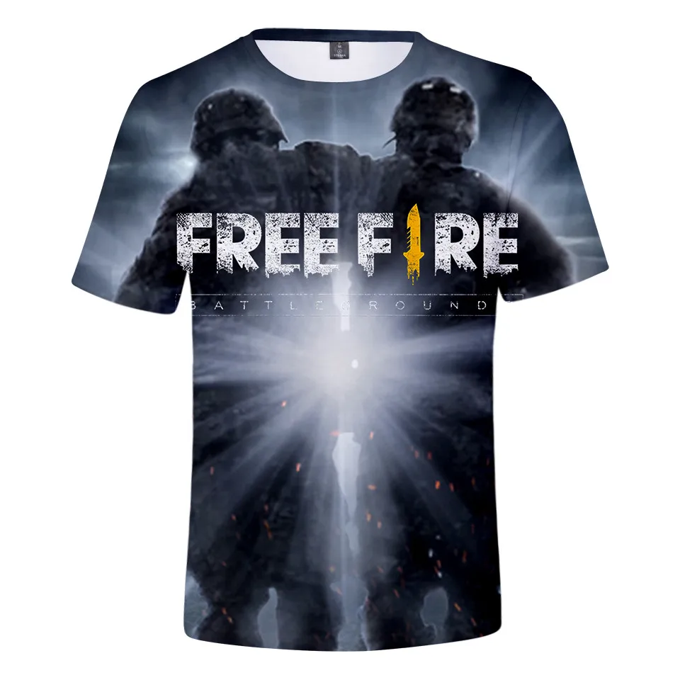 

Game Free Fire 3D Print T-Shirt Men Women Fashion Streetwear O-Neck Short Sleeve T Shirt Children Kids Tees Boy Girl Tops Unisex