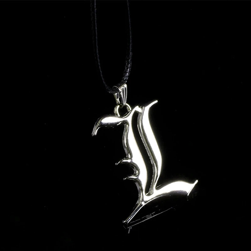 

Death Note Double L Non-mainstream Necklace Smart Anime Fashion Jewelry Pendant Cosplay Unisex Accessories