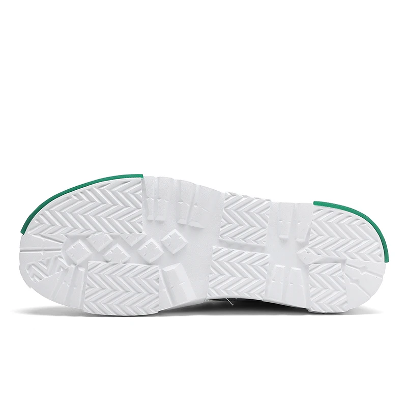 

New Arrival Men Casual Flats Shoes White Men Young Casual Sneakers Brand Fashion Leather Shoe For Man High Top Men Walking Shoe