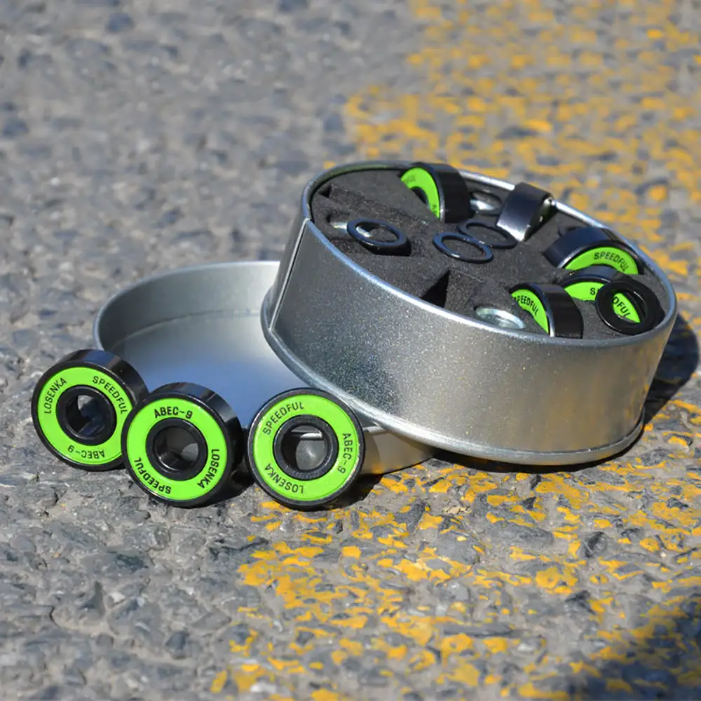 Усовершенствованная доска для скейтборда скоростной подшипник из хромированной