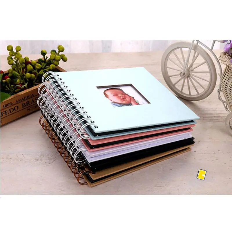 Бумажный фотоальбом для детей скрапбукинг Albumu Diy книга памяти Portafoto Plakboek|Корзины