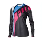 Новинка лета 2021, стильная дышащая женская одежда для горного велосипеда с длинными рукавами