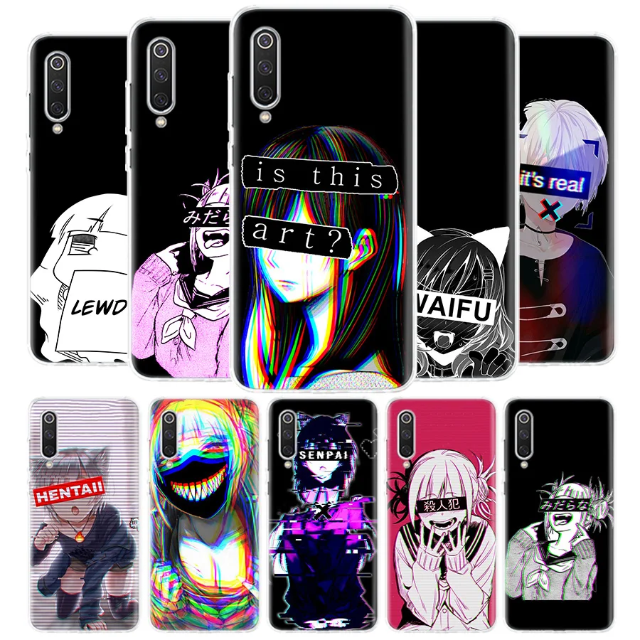 

Sad Anime Aesthetic Senpai Cover Phone Case for Xiaomi Redmi Note 9S 10S 11 10 9 8 Pro 8T 7 6 9A 9C 9T 7A 8A 6A K40 Luxury Coque