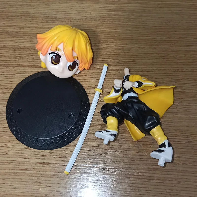 Qposket рассекающий демонов Rengoku Giyuu Аниме фигурки Akaza Tanjirou Nezuko Kimetsu No Yaiba кукла Inosuke